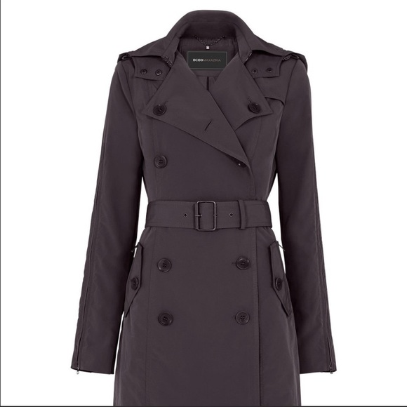 BCBGMaxAzria Jackets & Blazers - BCBGMAXAZRIA Laurin Trench Coat Black XS